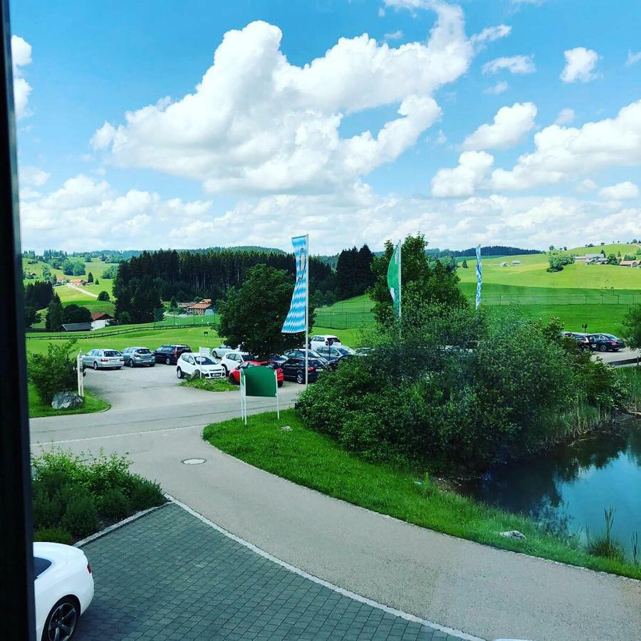 Chalet Alpenrose 134Qm Am Golfplatz Oberstaufen Bagian luar foto