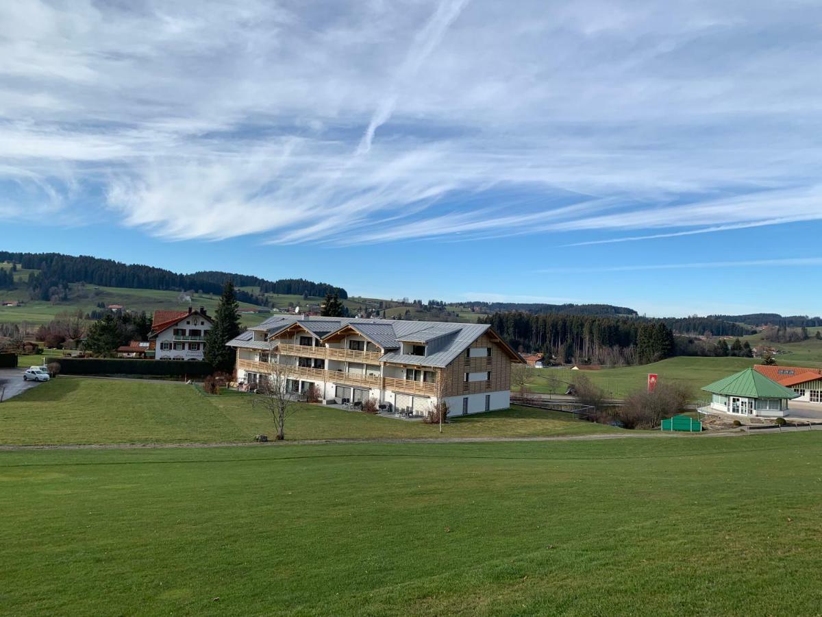 Chalet Alpenrose 134Qm Am Golfplatz Oberstaufen Bagian luar foto