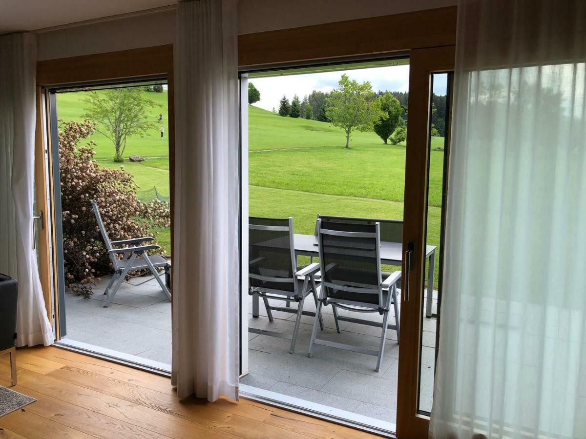 Chalet Alpenrose 134Qm Am Golfplatz Oberstaufen Bagian luar foto